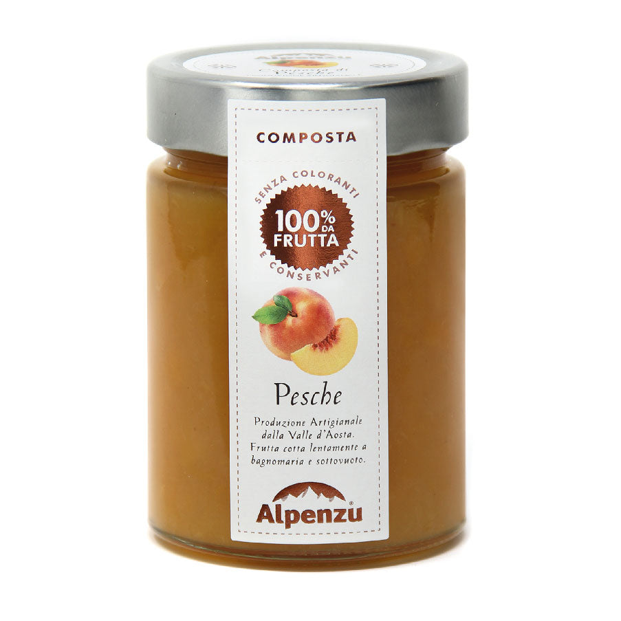 Composta di pesche 100% da frutta
