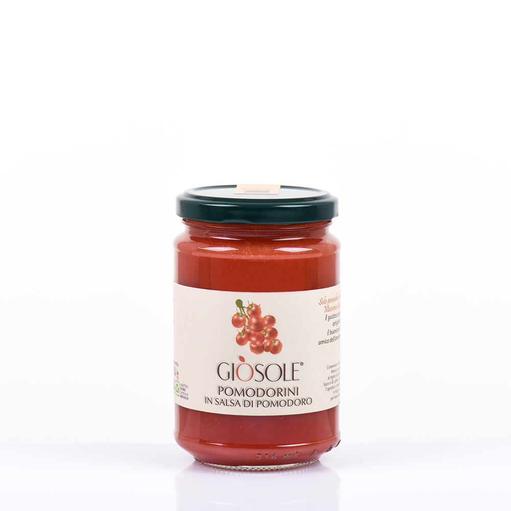 Pomodorini in salsa di pomodoro