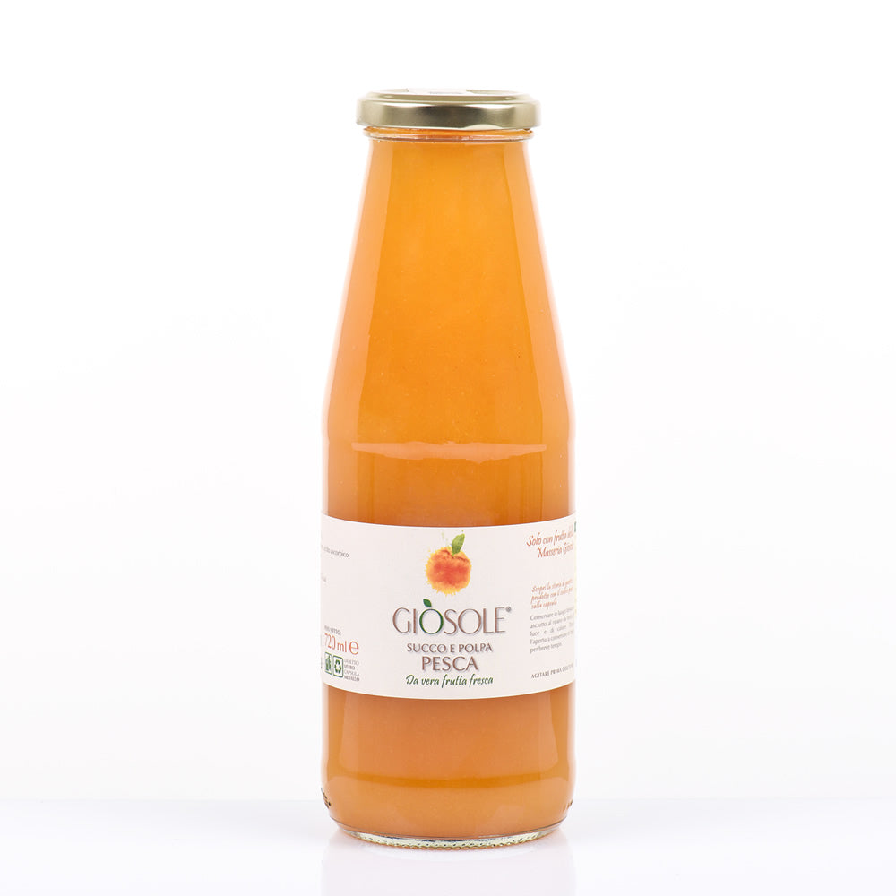 Succo e polpa pesca