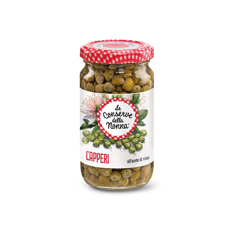 Capperi all'aceto 190g
