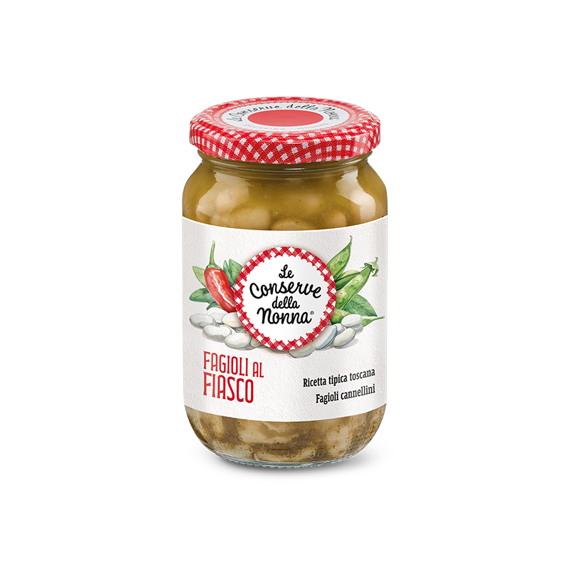 Fagioli al fiasco 360g