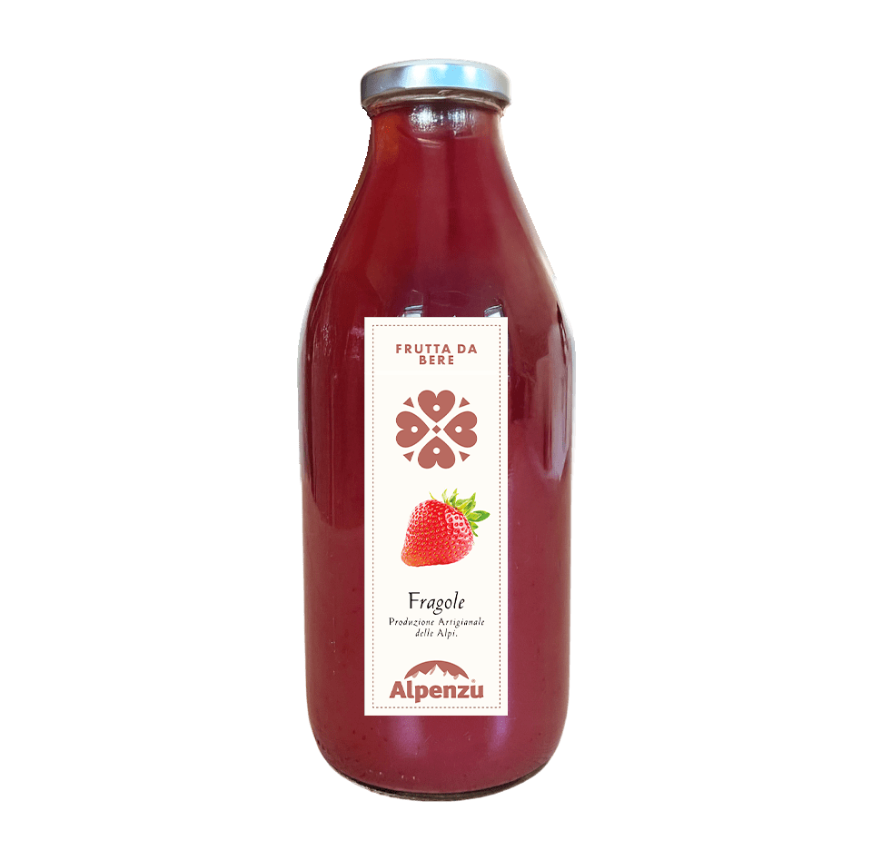 Succo di fragole Alpenzu