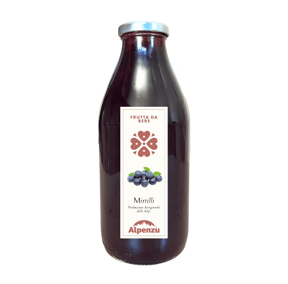 Succo di mirtilli Alpenzu