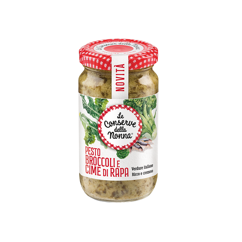 Pesto broccoli e cime di rapa 190g