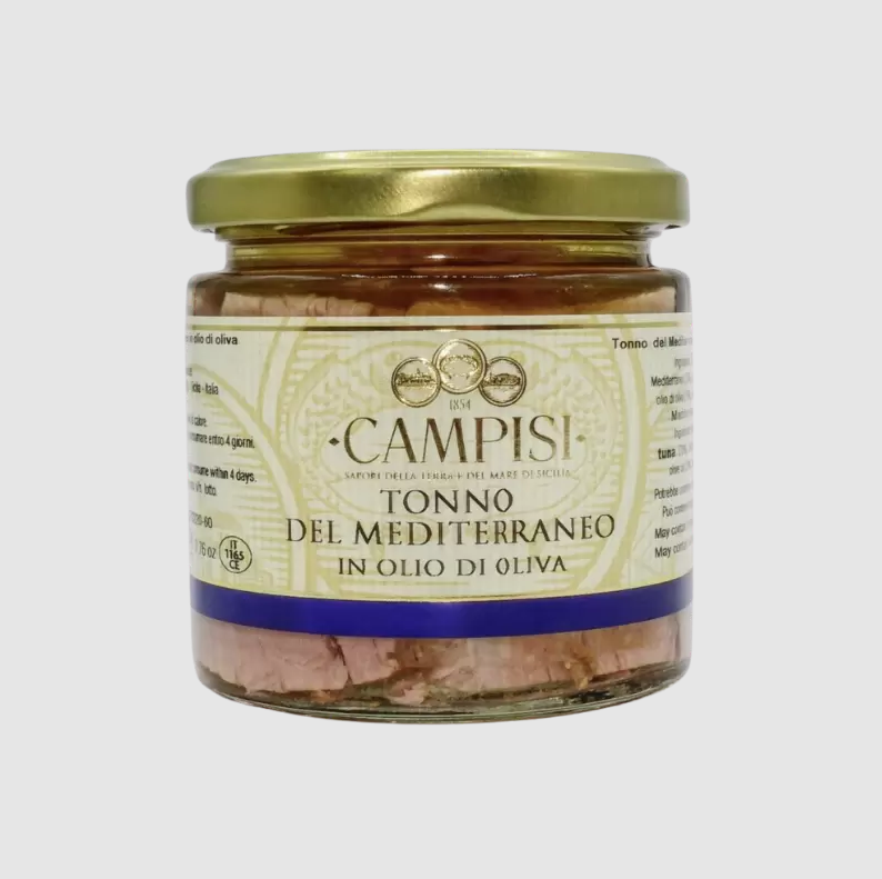 Tonno del Mediterraneo in olio d'oliva 220g