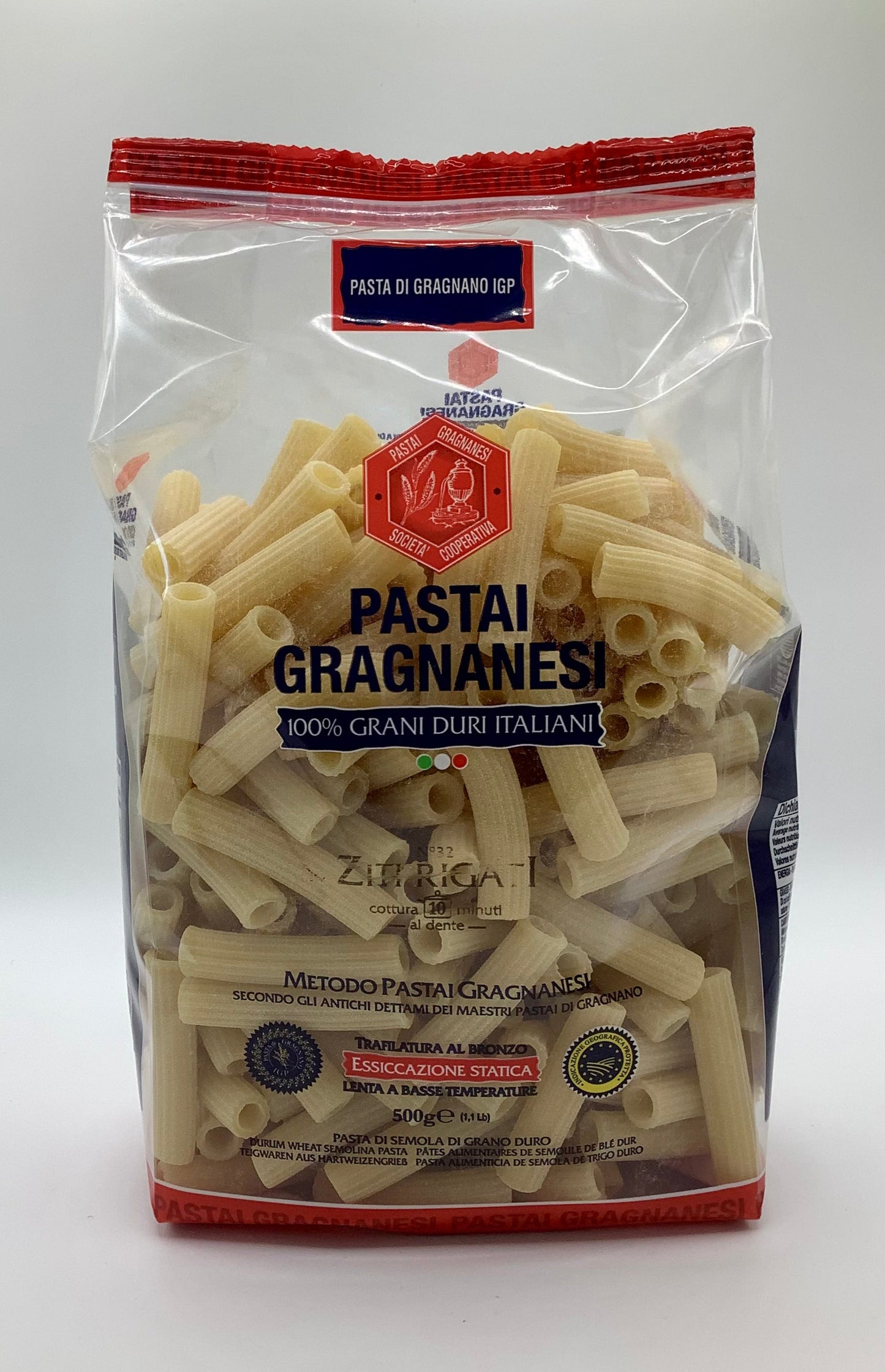 Ziti rigati al bronzo 500g