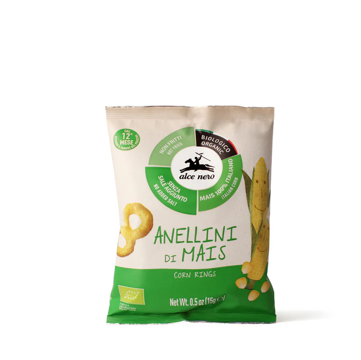 Anellini di mais Bio 15g