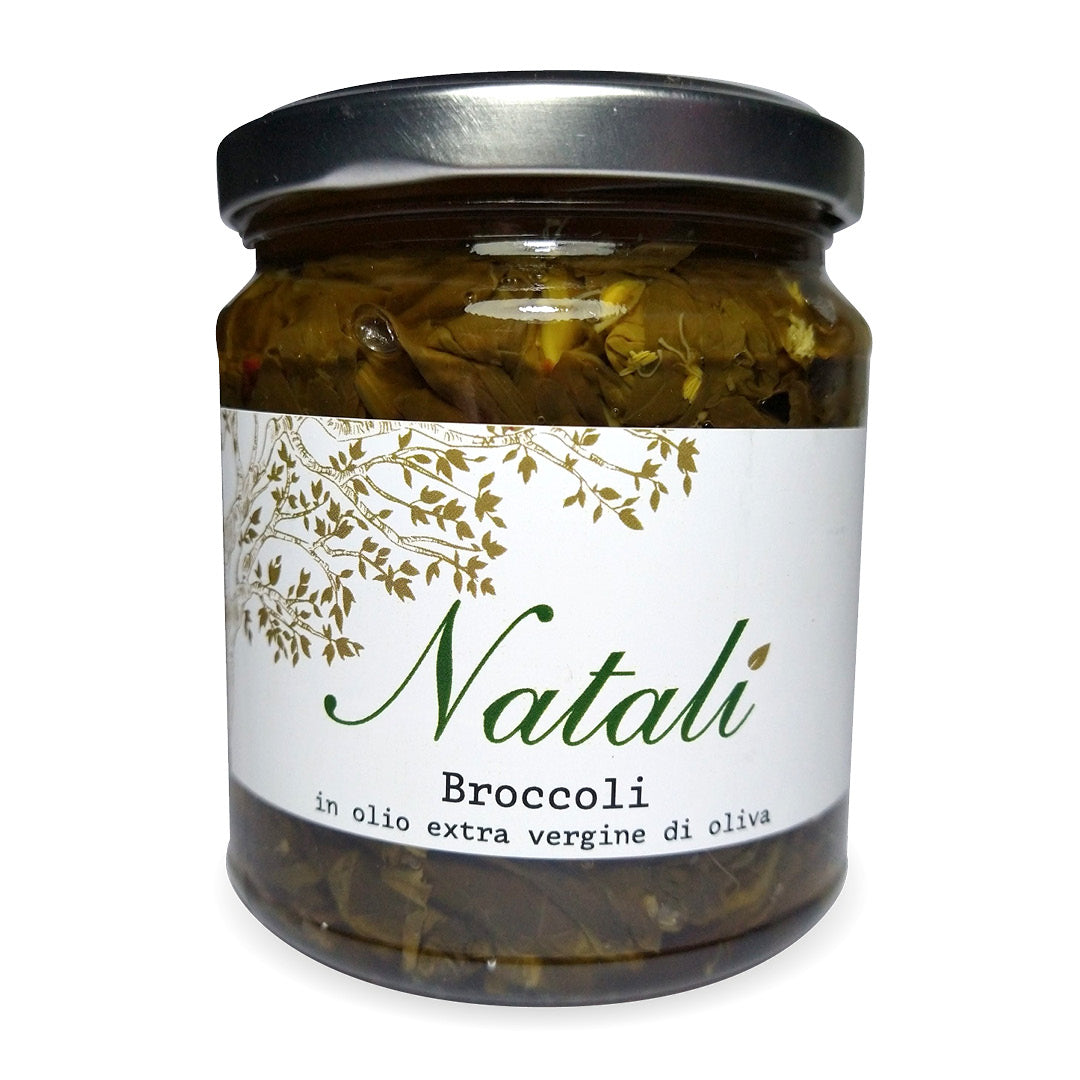 Broccoli in olio extra vergine d'oliva 300g