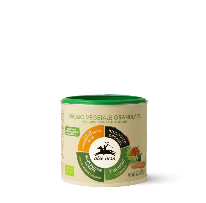 Brodo vegetale granulare Bio 120g