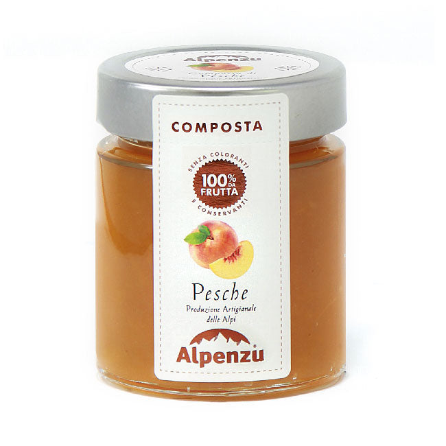 Composta di pesche 100% da frutta
