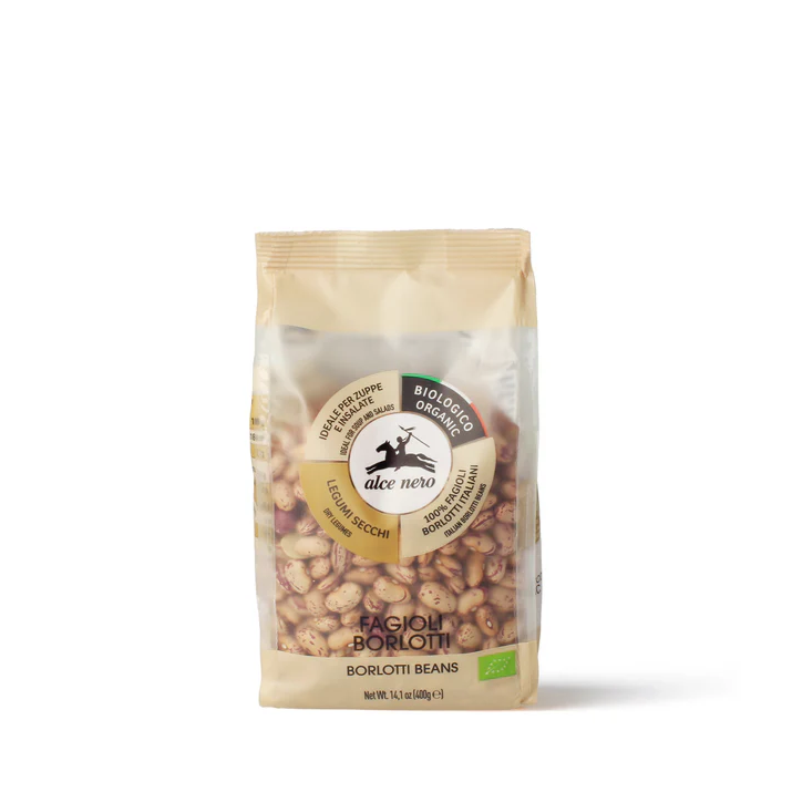 Bio getrocknete Borlottibohnen 400g