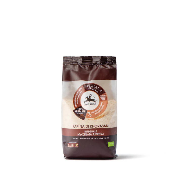 Farina integrale di grano Khorasan macinata a pietra Bio 500g