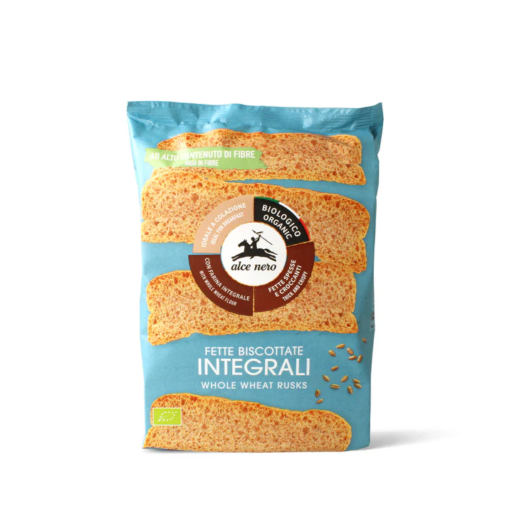 Fette biscottate integrali Bio 120g