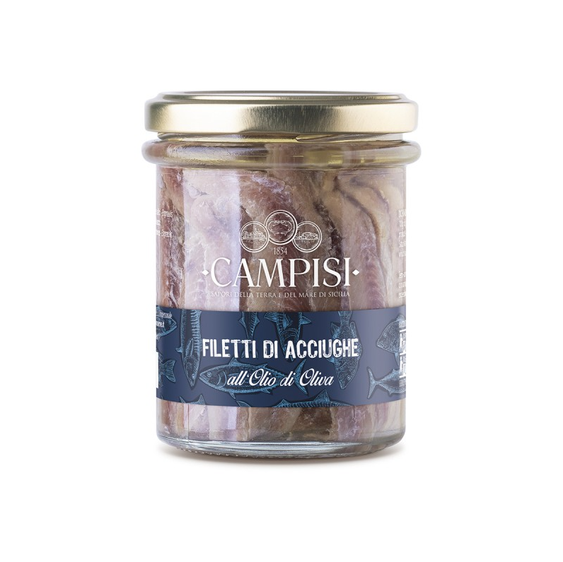 Extra anchovy fillets in olive oil