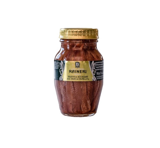 Filetti di Acciughe all’Olio di Oliva