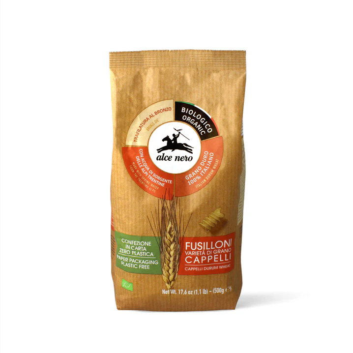 Fusilloni di grano duro Cappelli Bio 500g