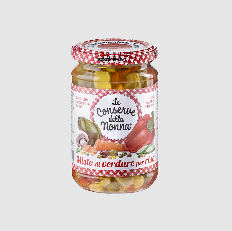 Misto di verdure per riso 270g
