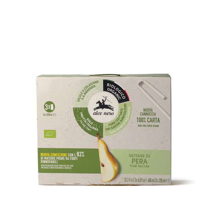 Organic Pear Nectar - 3 packs 600ml
