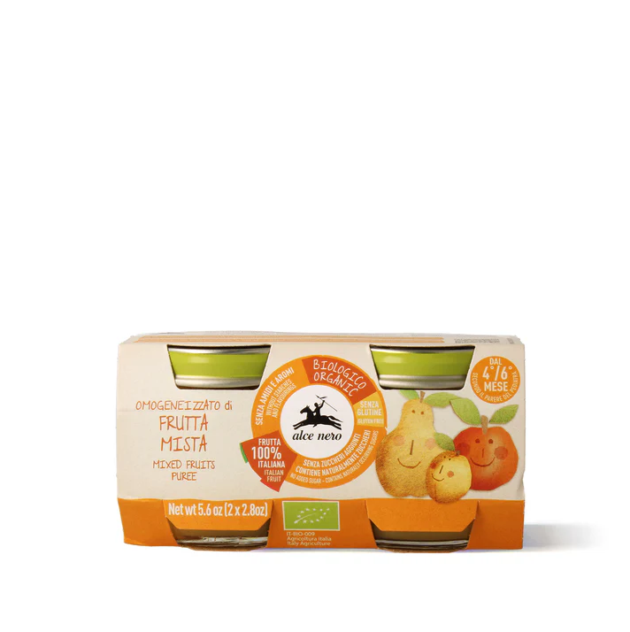 Omogeneizzato di frutta mista Bio - 2 vasetti 160g