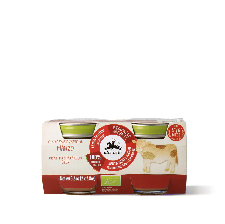 Bio-Rindfleischpüree - 2 Gläser 160g