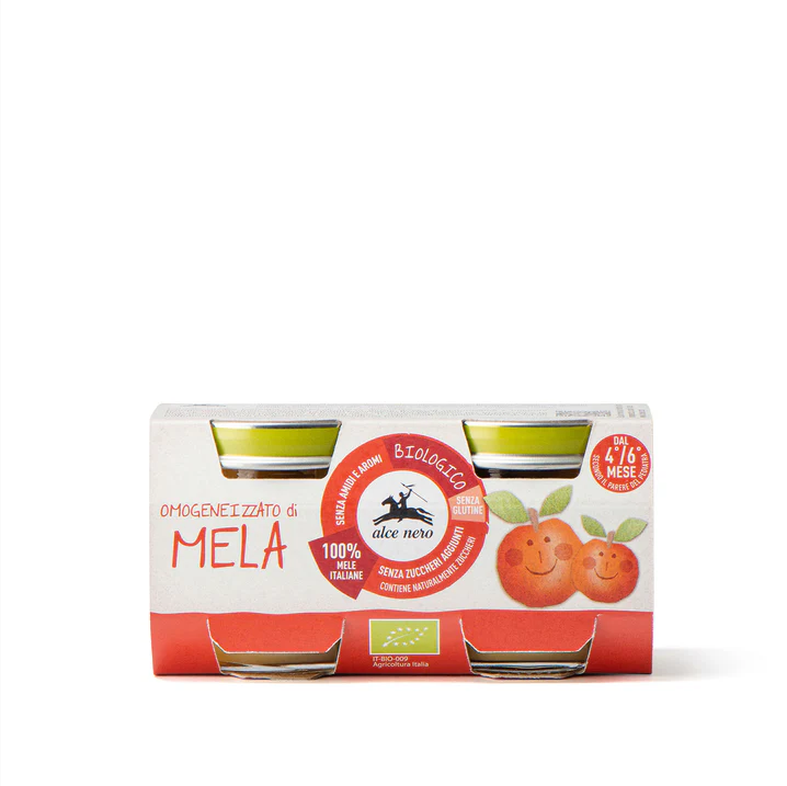 Omogeneizzato di mela Bio - 2 vasetti 160g