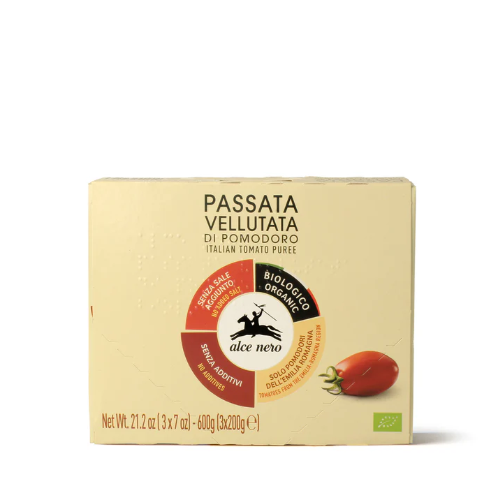 Passata vellutata di pomodoro Bio 600g - 3 brik