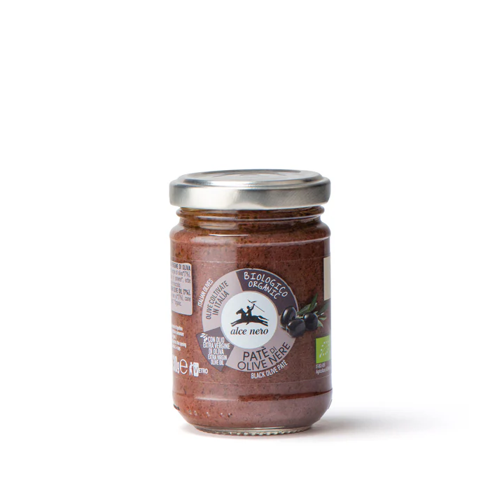 Patè di olive nere Bio 130g