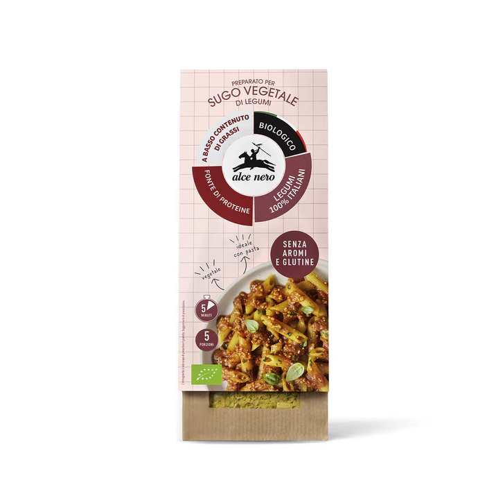 Preparato per sugo vegetale con legumi Bio 70g