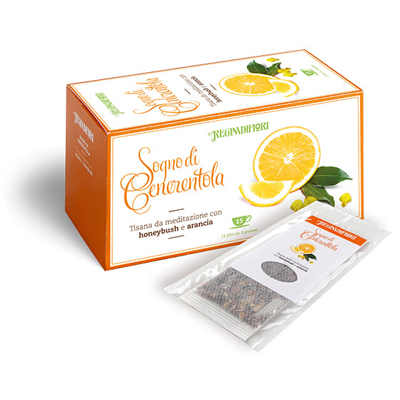 Tisana Sogno di Cenerentola con honeybush e arancia 15 filtri