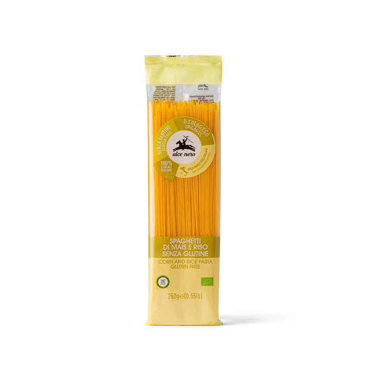 Spaghetti Gluten Free al mais e riso Bio 250g