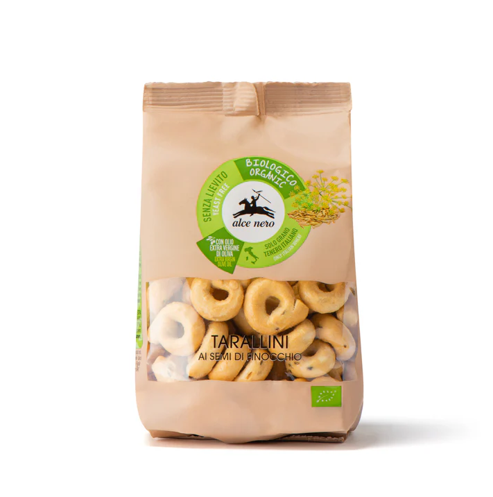 Tarallini ai semi di finocchio Bio 250g
