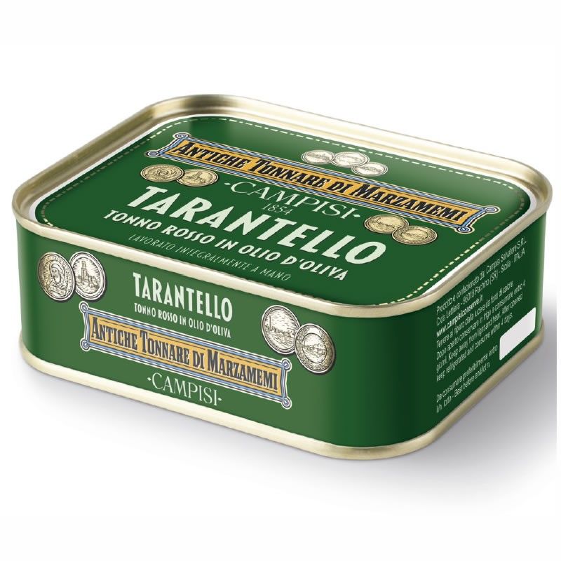 Red Tuna Tarantello in Olive Oil in Vintage Tin 340g