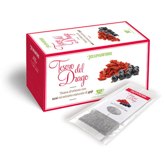 Tisana Tesoro del Drago con acai e goji 15 filtri