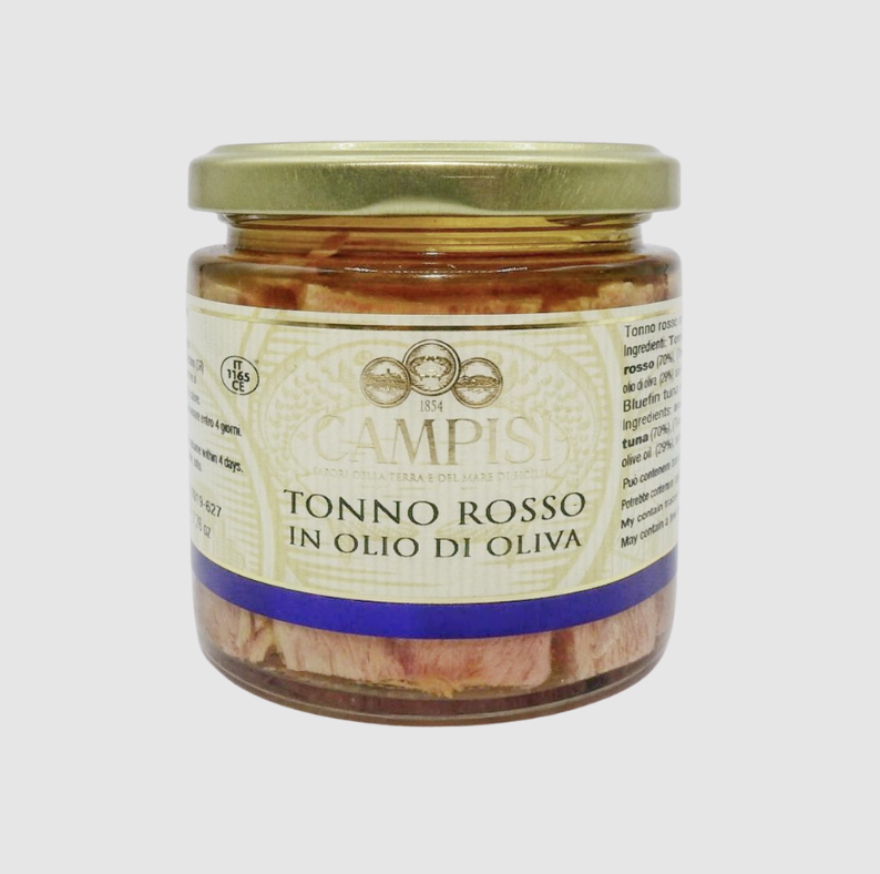 Tonno rosso in olio d'oliva