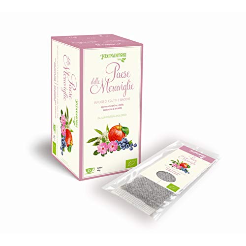 Paese delle Meraviglie con rosa canina, mela, sambuco e mirtillo 15 filtri
