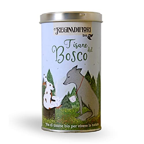 Organic Woodland Herbal Tea Tin 12 filters