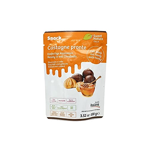 Castagne pronte con miele 100g