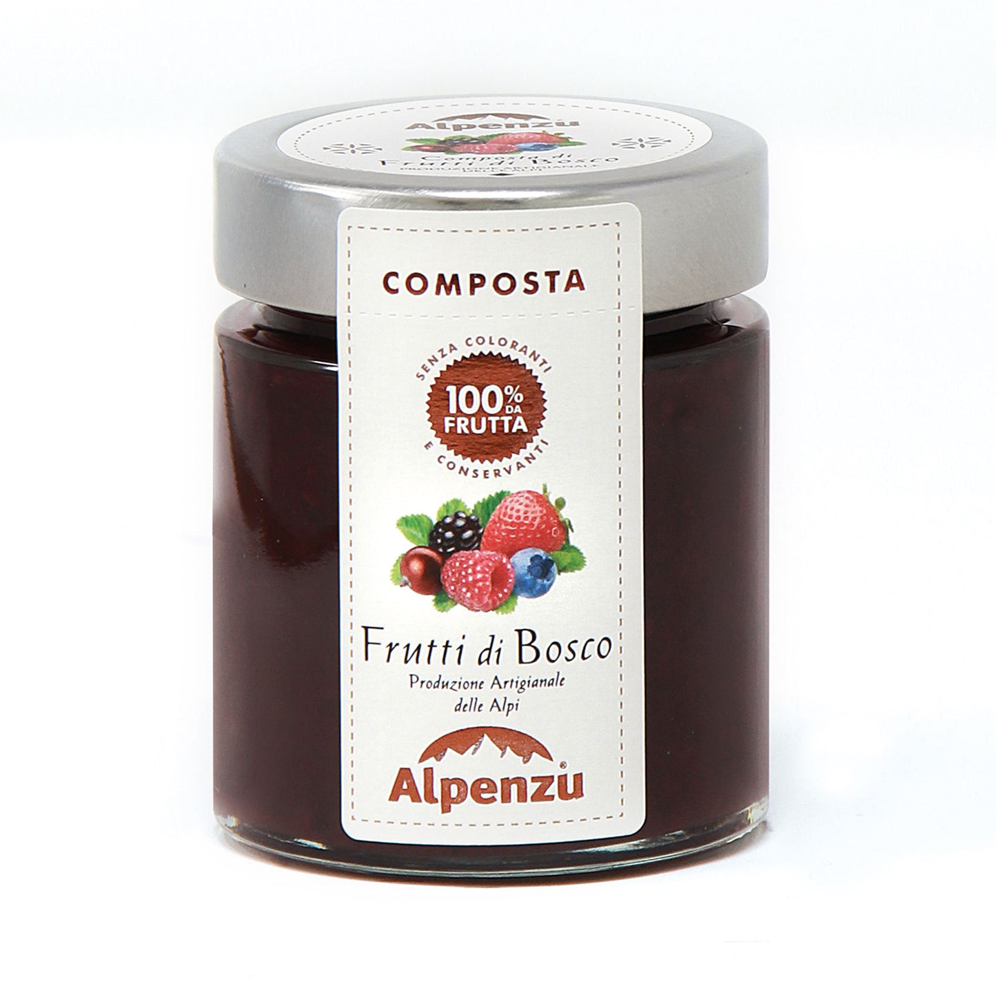 Composta di frutti di bosco 100% da frutta
