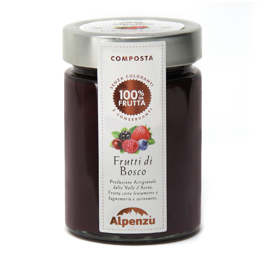 Composta di frutti di bosco 100% da frutta