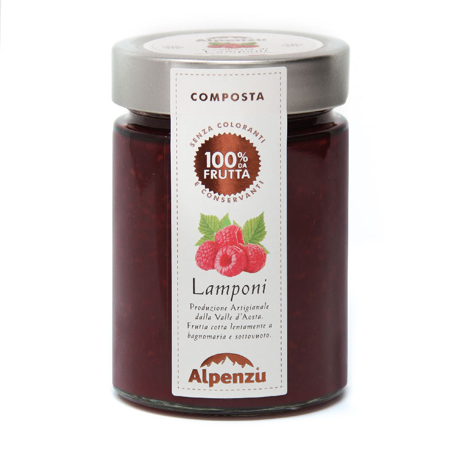 Composta di lamponi 100% da frutta
