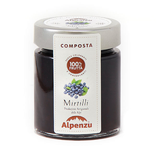 Composta di mirtilli 100% da frutta