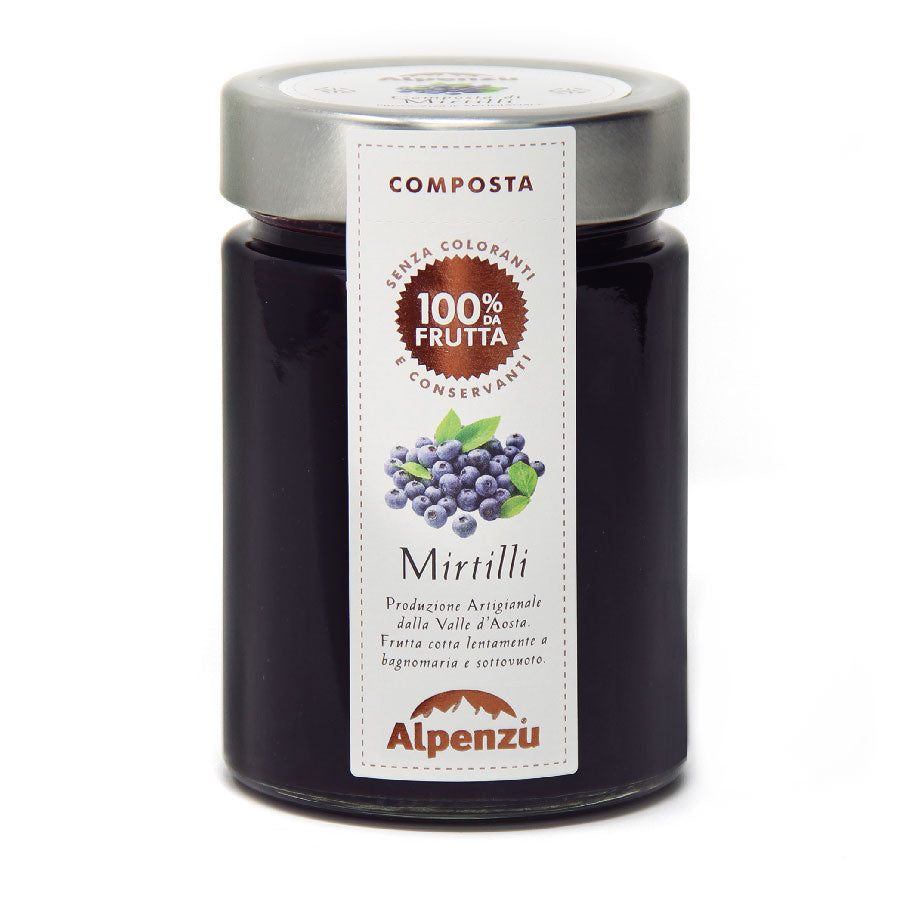 Composta di mirtilli 100% da frutta