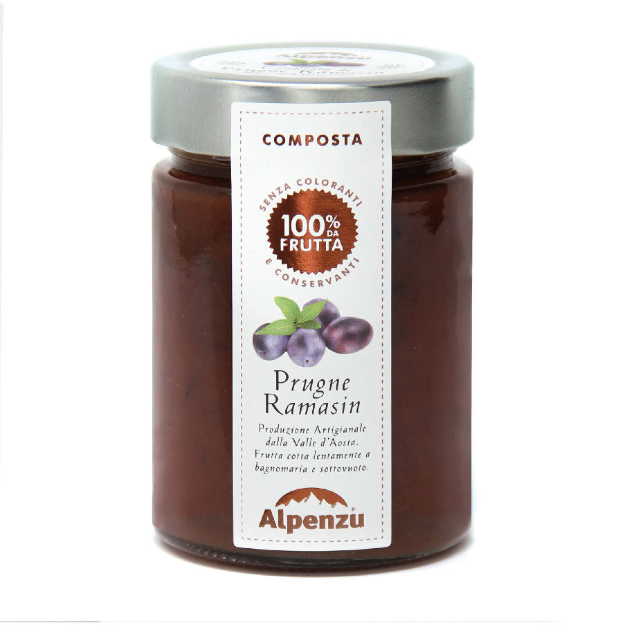 Composta di prugne ramasin 100% da frutta 350g