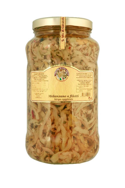 Melanzane a filetti in olio