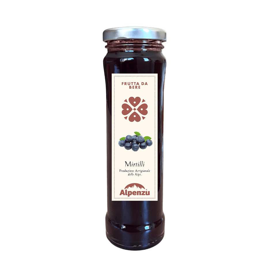 Succo di mirtilli Alpenzu