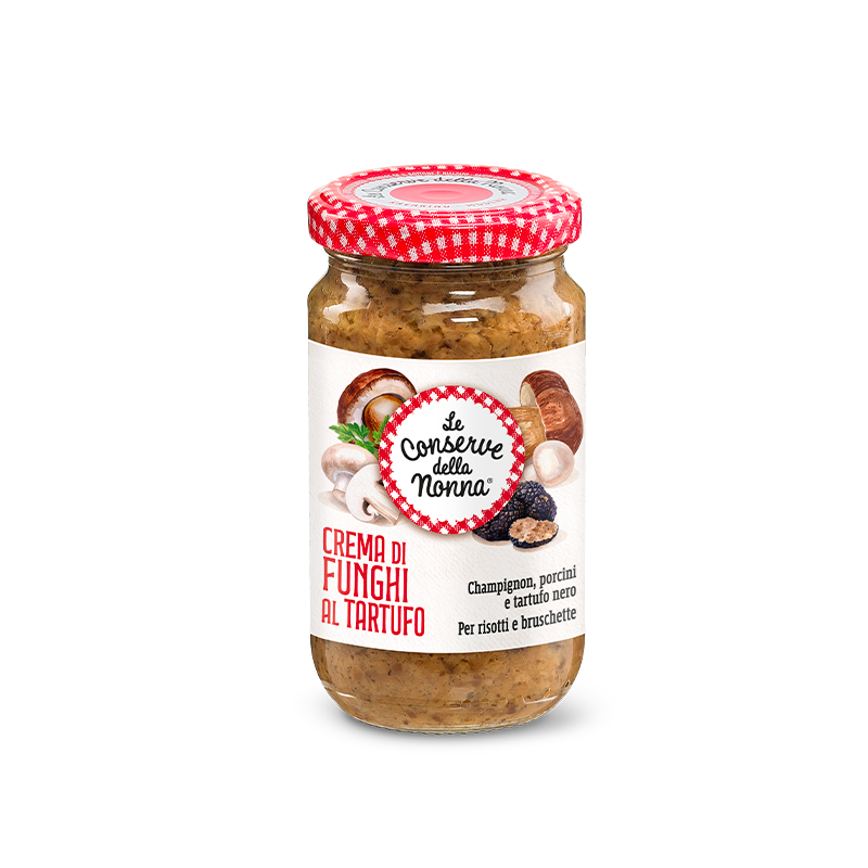 Crema di funghi al tartufo 190g