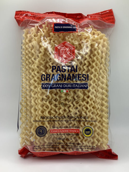 Fusilli lunghi bucati al bronzo 500g