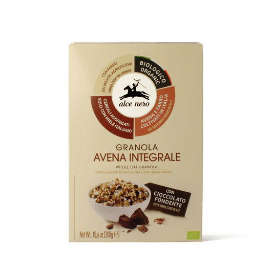 Vollkorn-Hafer-Granola mit dunkler Schokolade Bio 300g