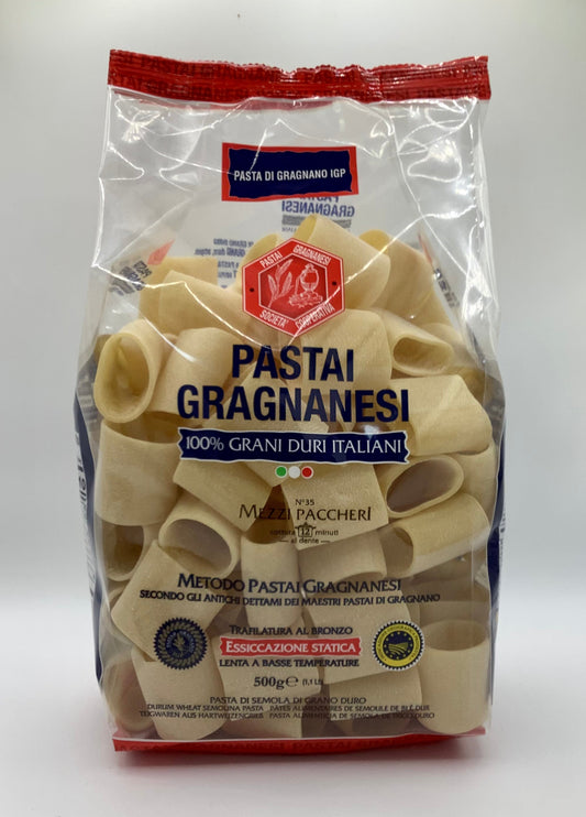Mezzi paccheri al bronzo 500g
