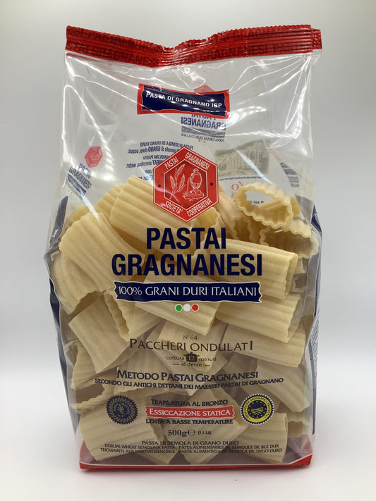 Paccheri ondulati al bronzo 500g